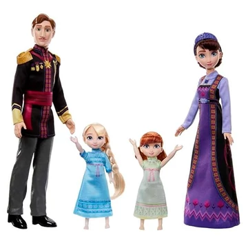 Disney Mattel Jégvarázs Családi baba szett Annával és Elzával