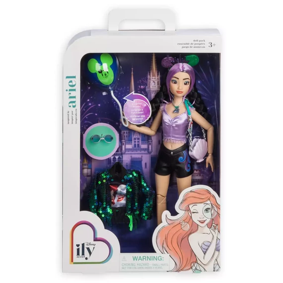 Ariel ihlette – A kis hableány Disney ily 4EVER baba 