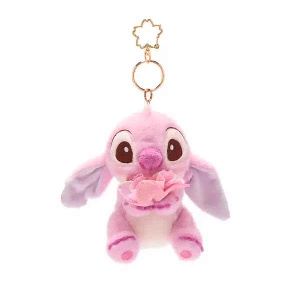 Disney Store Japan Stitch Sakura puha kulcstartó, Lilo & Stitch - 14cm