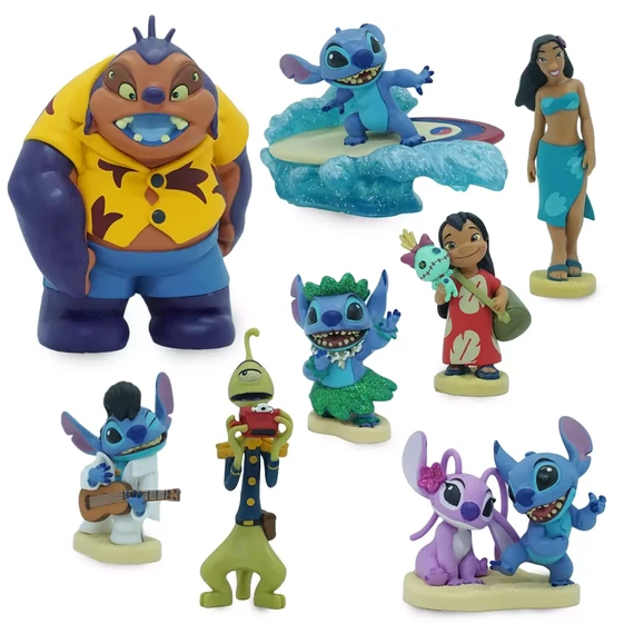Lilo & Stitch 8db-os figura szett