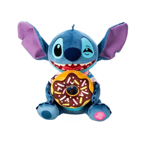 Stitch Attacks Snacks fánk plüssjáték, 6/12